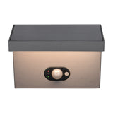 Blyde LED Solar PIR Outdoor Wall Light – Anthracite