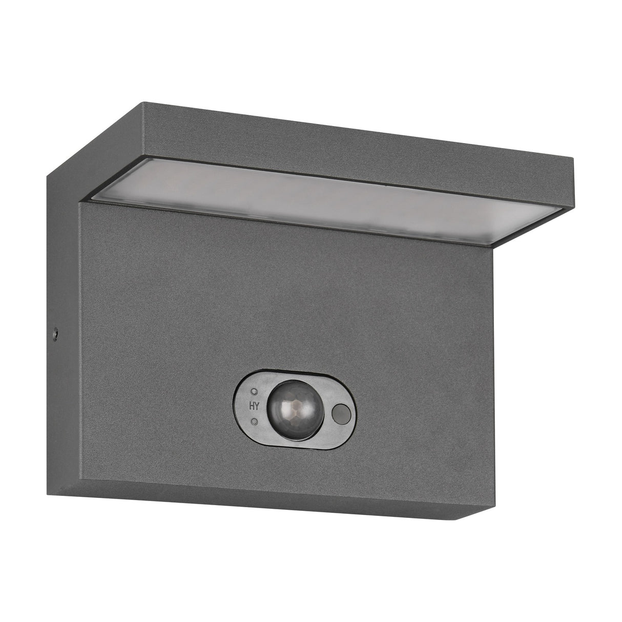 Blyde LED Solar PIR Outdoor Wall Light – Anthracite