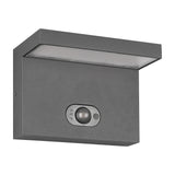 Blyde LED Solar PIR Outdoor Wall Light – Anthracite
