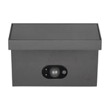 Blyde LED Solar PIR Outdoor Wall Light – Anthracite