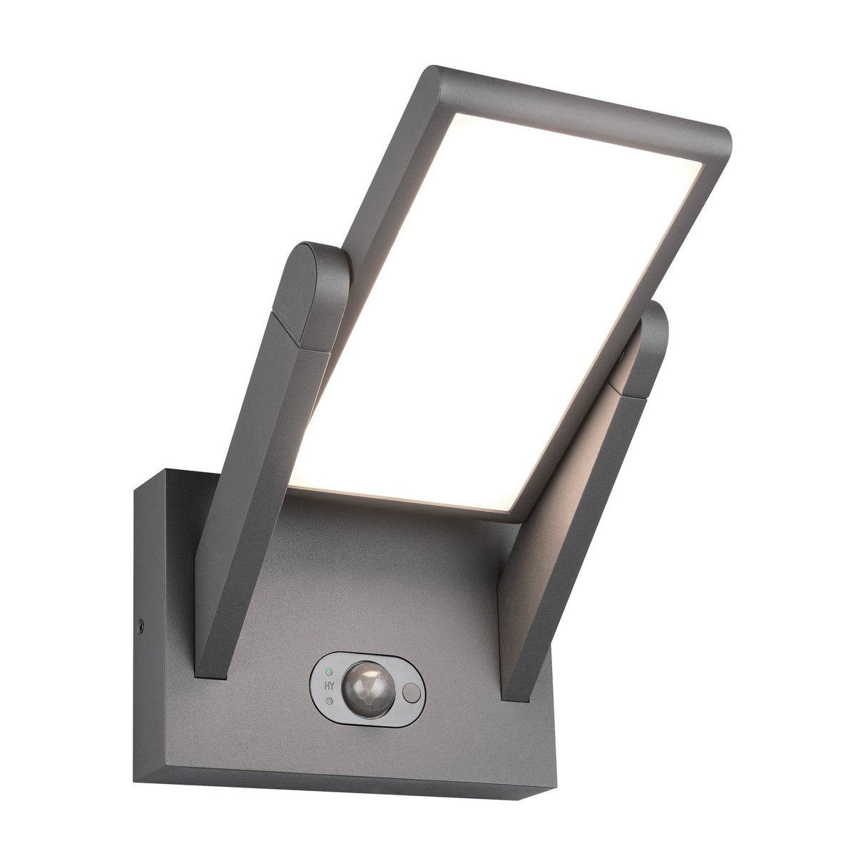 Malawi LED Solar PIR Outdoor Wall Light – Anthracite