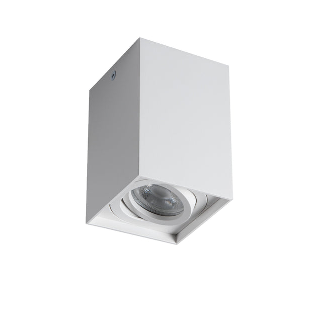 Gord XS GU10 Square Spotlight - White