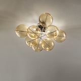 Atom 2 Light Globe Glass Ceiling Light