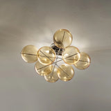 Atom 2 Light Globe Glass Ceiling Light