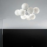 Atom 4 Light Globe Glass Ceiling Light