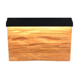 Kalea LED Square Wall Light – Wood