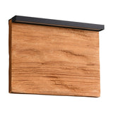 Kalea LED Square Wall Light – Wood