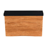 Kalea LED Square Wall Light – Wood