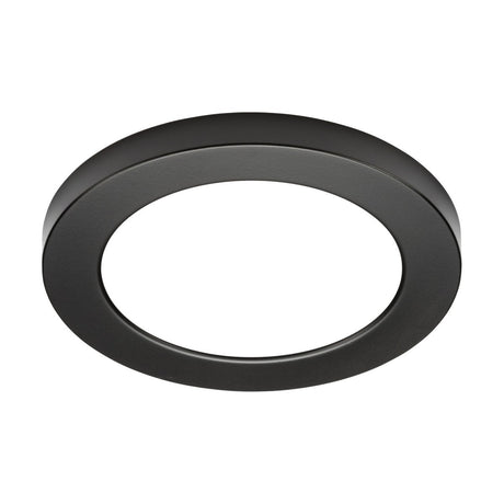 The CPL12 Matt Black Bezel is a circular flush mount ceiling light that embodies a sleek, modern design. Its matt black finish and magnetic bezel amplify its minimalist appeal, while the LED panel and white diffuser provide a smooth surface for clean, contemporary illumination.