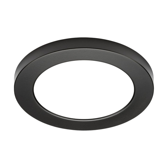 The CPL12 Matt Black Bezel is a circular flush mount ceiling light that embodies a sleek, modern design. Its matt black finish and magnetic bezel amplify its minimalist appeal, while the LED panel and white diffuser provide a smooth surface for clean, contemporary illumination.
