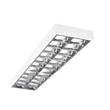 NOTUS 1220x300 2x36W ECG T8 Batten Ceiling Light - White