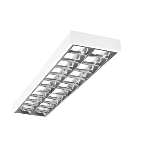 NOTUS 1220x300 2x36W ECG T8 Batten Ceiling Light - White