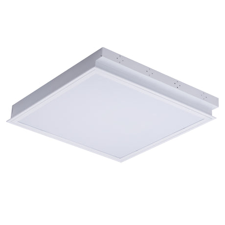 Regis 610x600 72W 3WS T8 Louvre Troffer - White