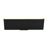 Conchita Rechargeable Up Down 22cm Wall Light – Matt Black