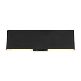 Conchita Rechargeable Up Down 22cm Wall Light – Matt Black