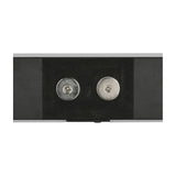 Conchita Rechargeable Up Down 22cm Wall Light – Matt Black