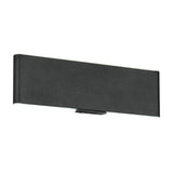 Conchita Rechargeable Up Down 22cm Wall Light – Matt Black