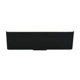 Conchita Rechargeable Up Down 22cm Wall Light – Matt Black