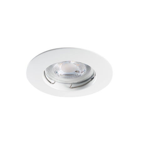Luto CTX Ø80 Round MR16 Recessed Downlight - White