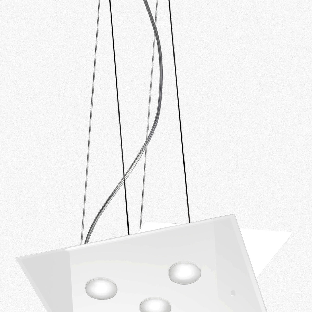 Dado 5 Light Glass Pendant Light