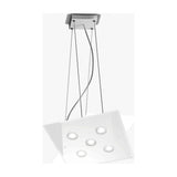 Dado 5 Light Glass Pendant Light