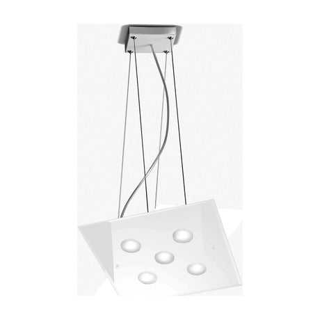 Dado 5 Light Glass Pendant Light