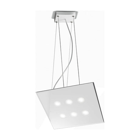 Dado 6 Light Glass Pendant Light
