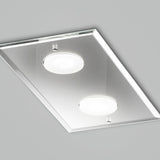 Dado 2 Light Glass Ceiling Light