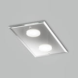 Dado 2 Light Glass Ceiling Light