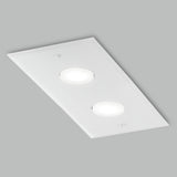Dado 2 Light Glass Ceiling Light