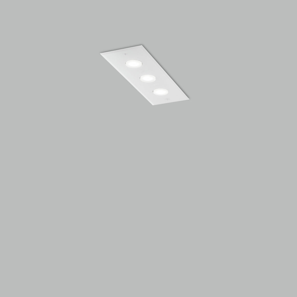 Dado 3 Light Glass Ceiling Light