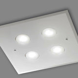 Dado 4 Light Glass Ceiling Light