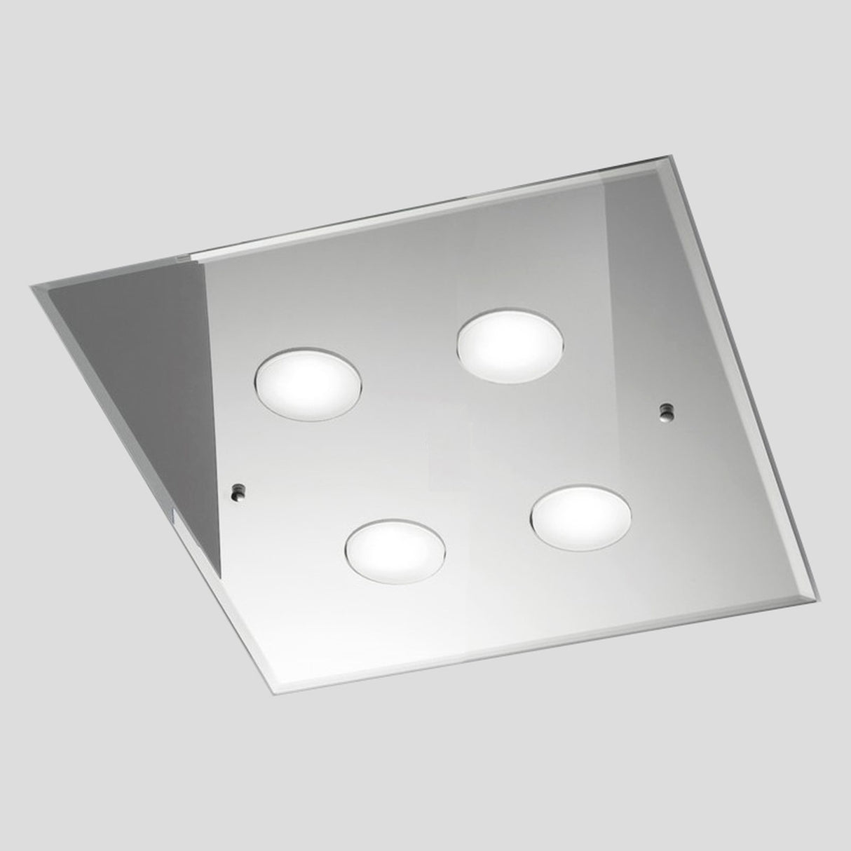 Dado 4 Light Glass Ceiling Light