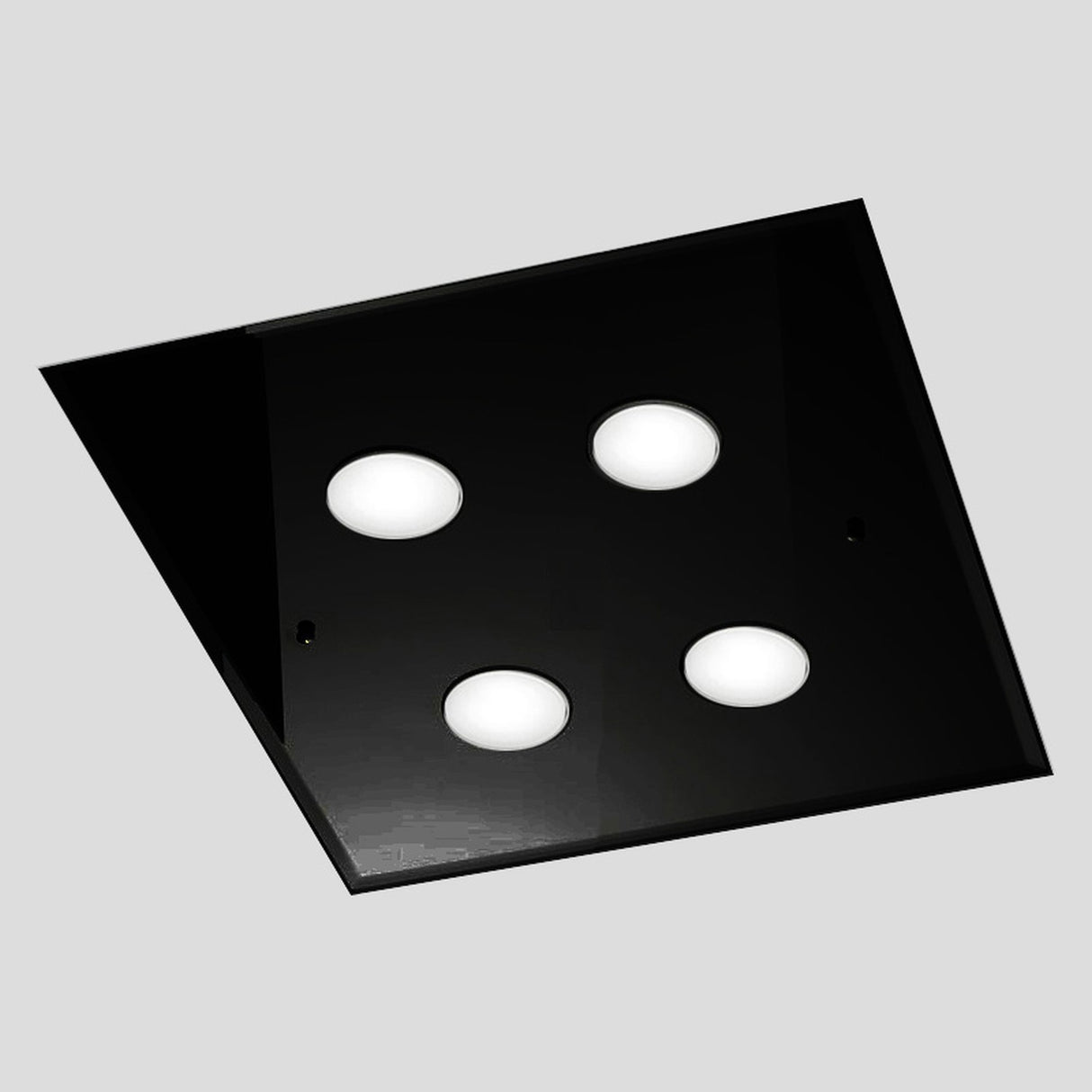 Dado 4 Light Glass Ceiling Light