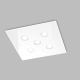 Dado 5 Light Glass Ceiling Light