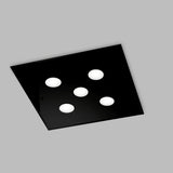 Dado 5 Light Glass Ceiling Light