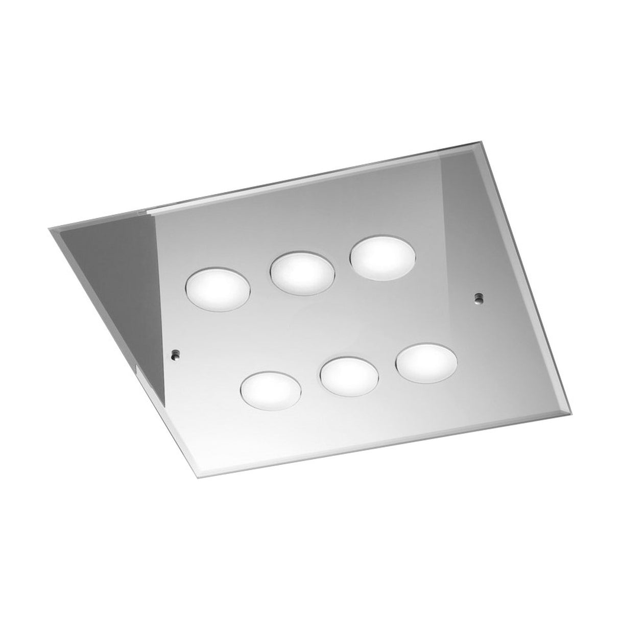 Dado 6 Light Glass Ceiling Light