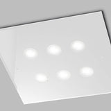 Dado 6 Light Glass Ceiling Light
