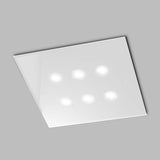 Dado 6 Light Glass Ceiling Light