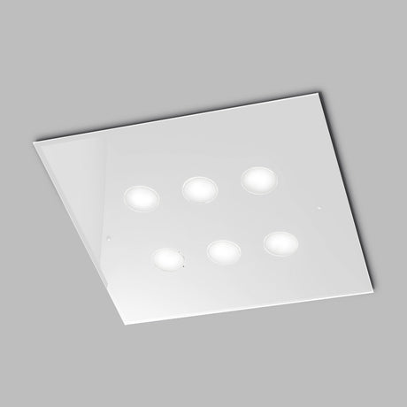 Dado 6 Light Glass Ceiling Light
