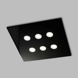 Dado 6 Light Glass Ceiling Light
