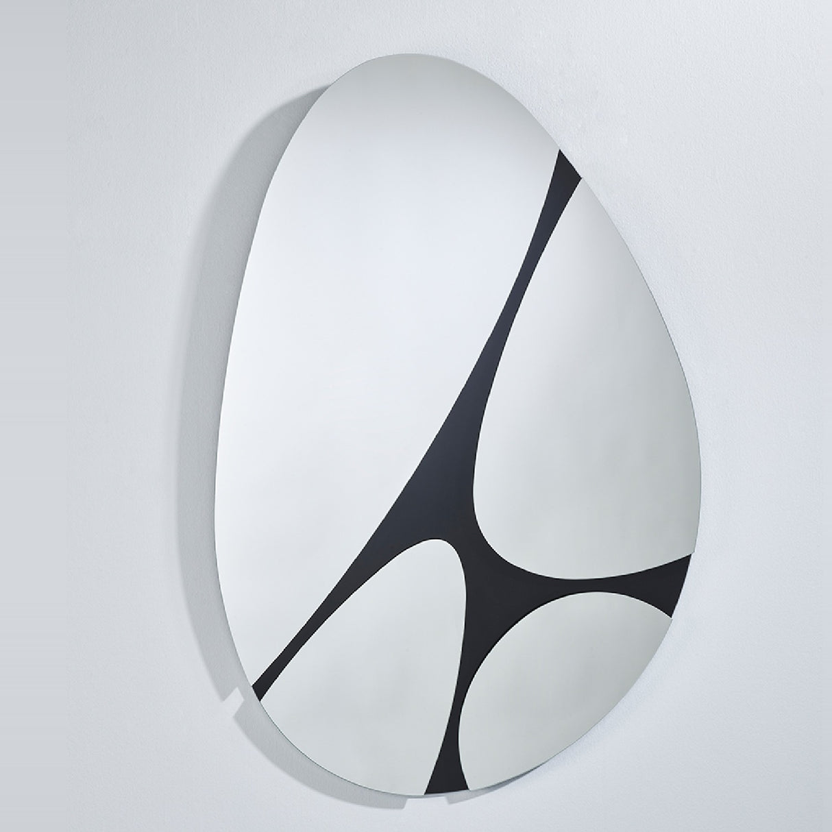 Pebbles Sculpted Boulder Wall Mirror 125cm
