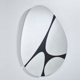 Pebbles Sculpted Boulder Wall Mirror 125cm