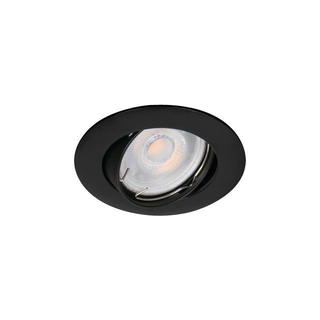 Vidi B 5515 MR16 Recessed Downlight - Black Matt