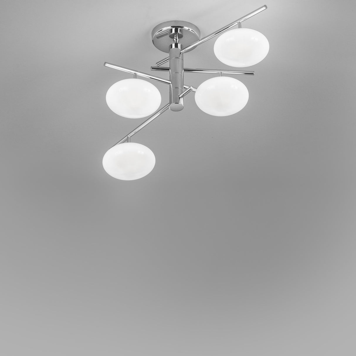 Dolce 4 Light Glass Ceiling Light