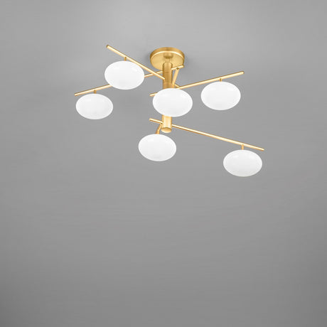 Dolce 6 Light Glass Ceiling Light