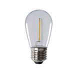 E27 Golf Ball 0.5W Filament LED Bulb - Cool White