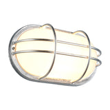 Tumen Glass Outdoor Wall Light – Galvanised