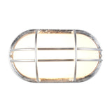Tumen Glass Outdoor Wall Light – Galvanised