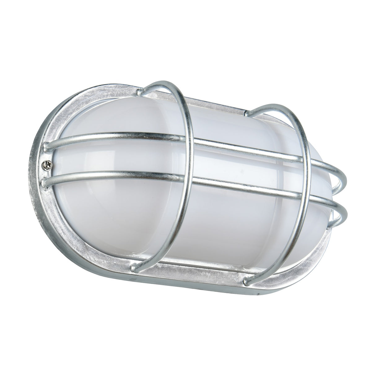 Tumen Glass Outdoor Wall Light – Galvanised